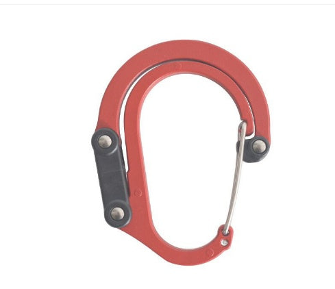 Mousqueton Hybride 3-en-1 Rotatif - Clip Multifonction 18kg - Camp de Base Farzen