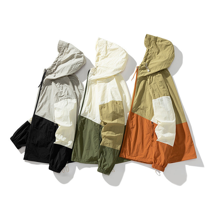 Manteau Anti-UV Homme Nylon - Protection Solaire Outdoor 560g S-3XL - Camp de Base Farzen