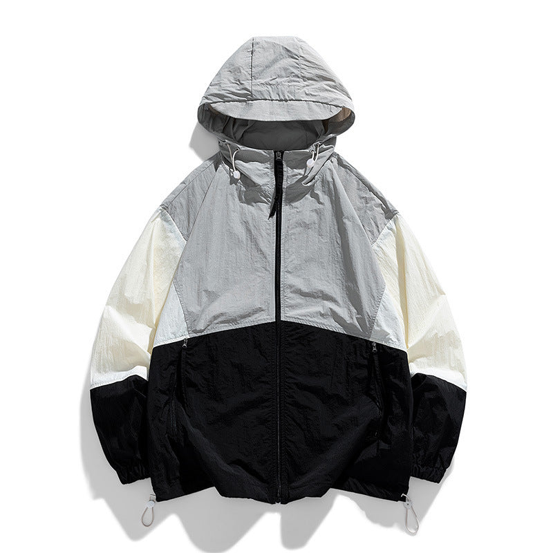 Manteau Anti-UV Homme Nylon - Protection Solaire Outdoor 560g S-3XL - Camp de Base Farzen