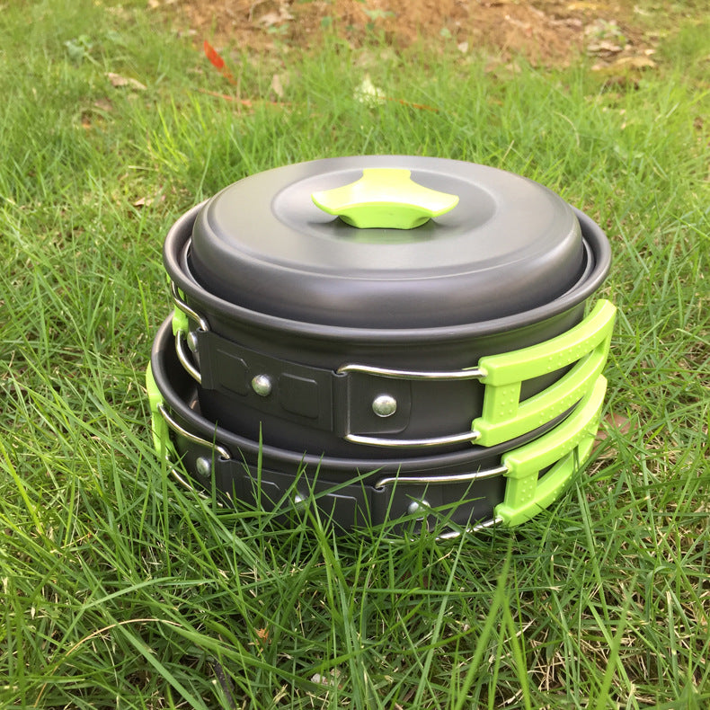 Batterie Cuisine Outdoor Duo Kit Camping 1-2 Personnes - Camp de Base Farzen