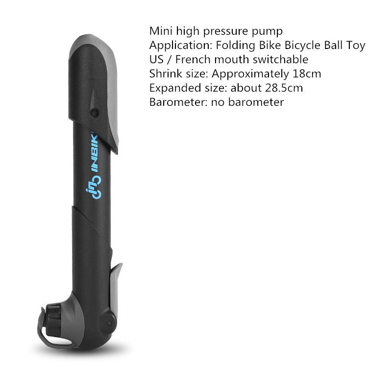 Mini Pompe Vélo Portable 182g - Gonflage Haute Pression - Camp de Base Farzen
