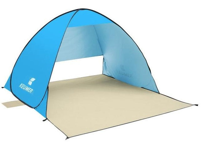 Tente de Plage Automatique Anti-UV - Protection Solaire Instantanée - Camp de Base Farzen