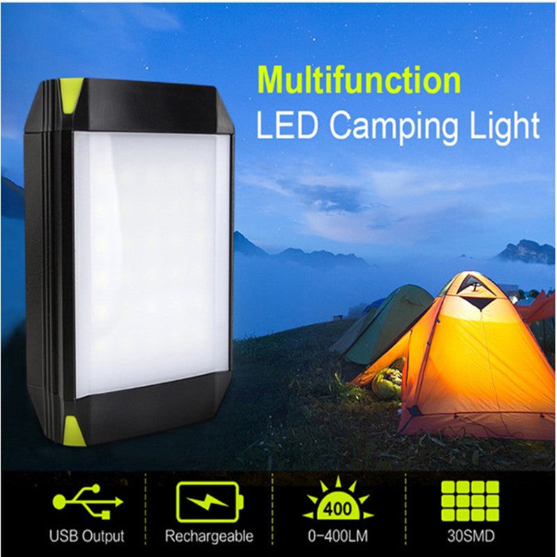 Lampe Camping LED Rechargeable - Batterie Externe USB - Camp de Base Farzen