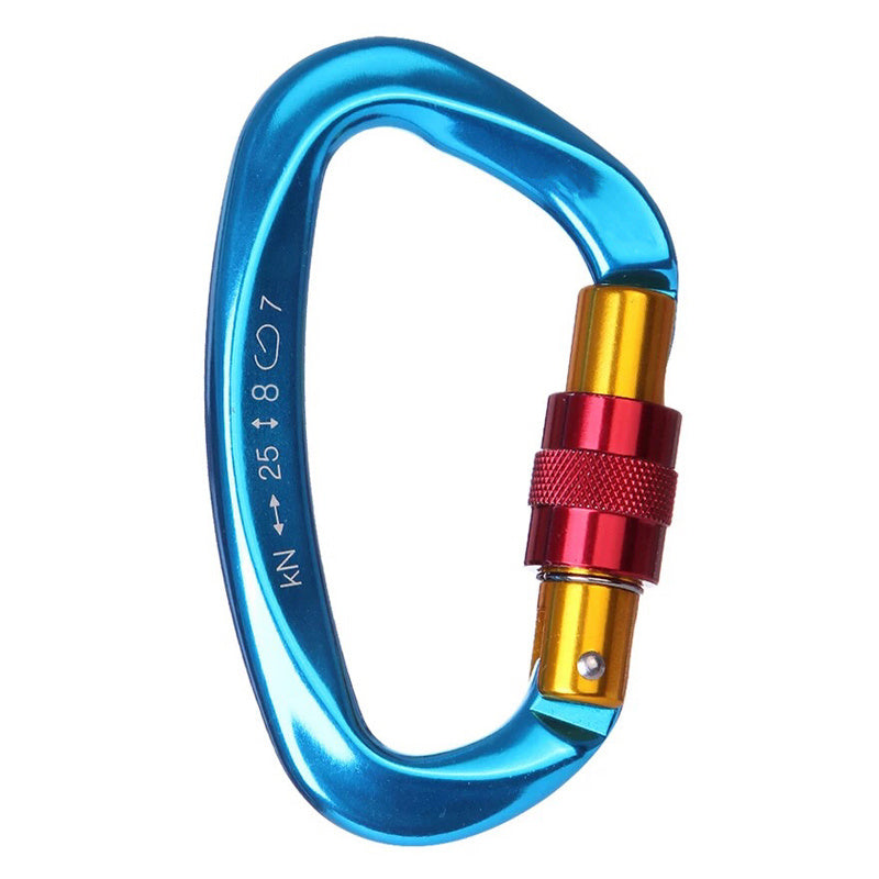 Mousquetons Escalade Pro Aluminium 7075 Sécurité 25kN Ultra-Léger - Camp de Base Farzen