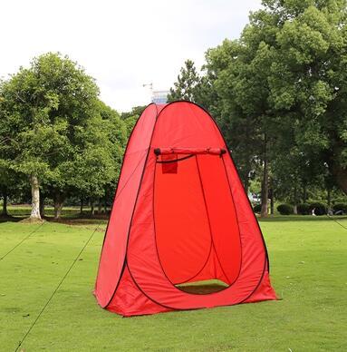 Tente Douche Portable Camping - Abri Privé Multifonction 120x190cm - Camp de Base Farzen