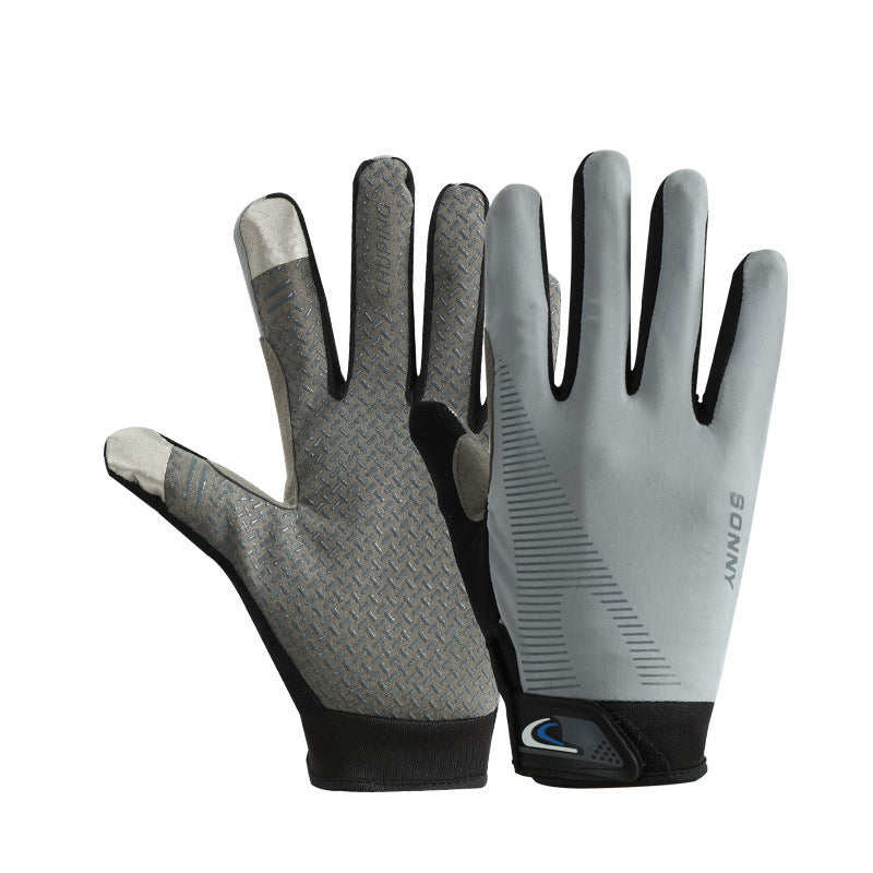 Gants Cyclisme Nylon Protection Solaire - Anti-Chocs - Camp de Base Farzen