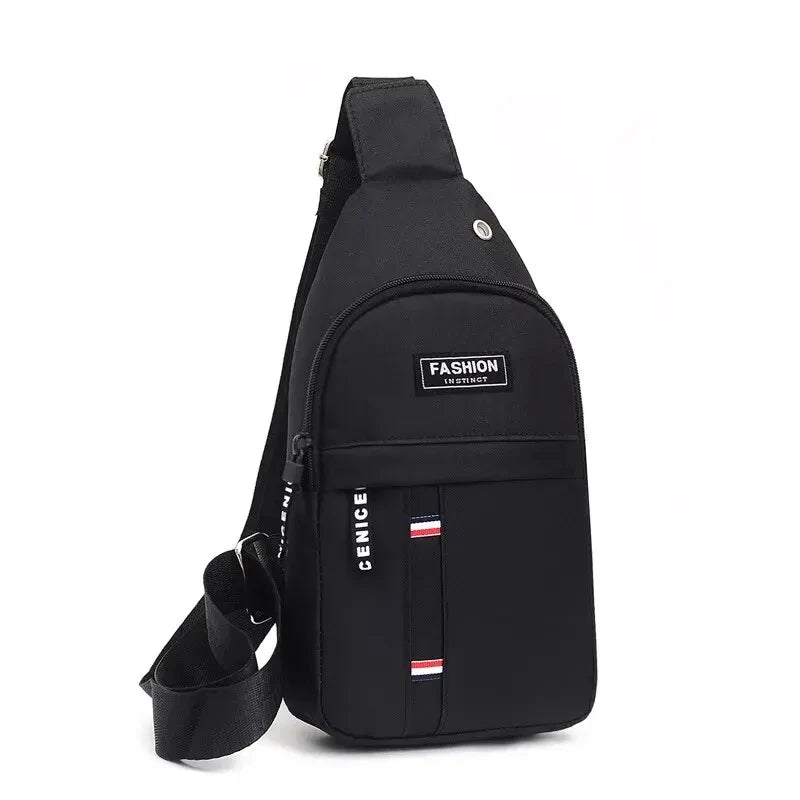 Poche Poitrine Bandoulière Réglable - Tissu Oxford Mixte Outdoor - Camp de Base Farzen