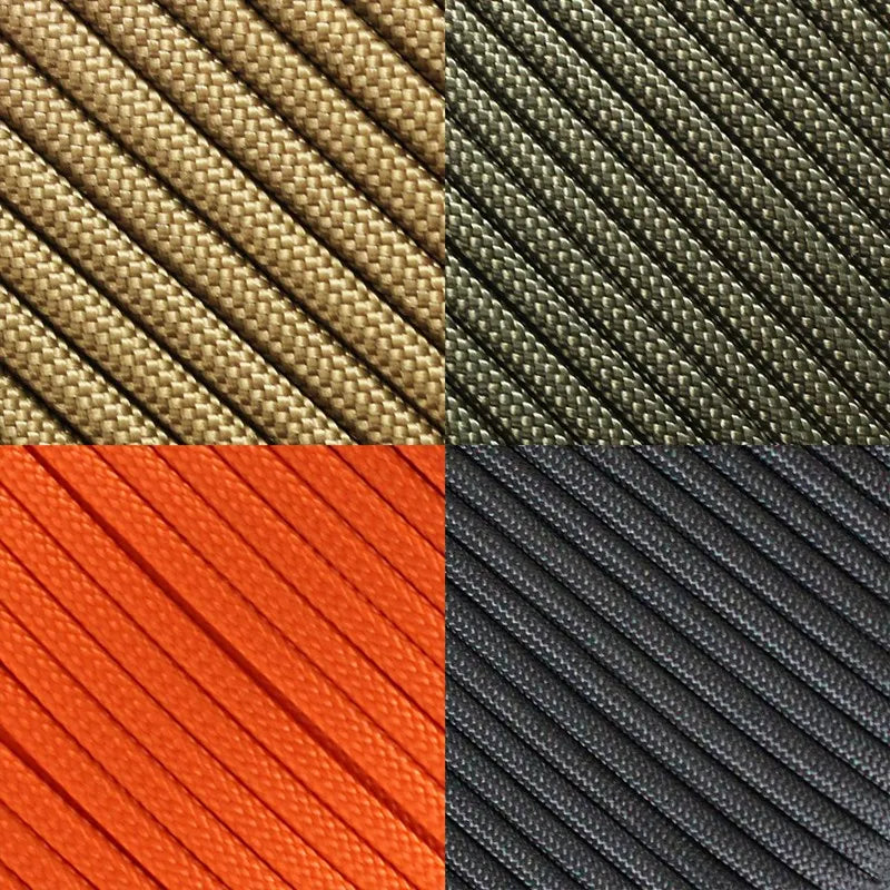 Corde Paracorde 550 - 7 Brins Diamètre 4mm Polyester 5-30m Camping Outdoor - Camp de Base Farzen