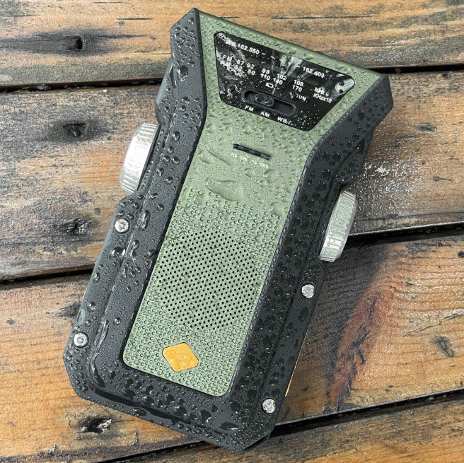 Radio d'Urgence Solaire et Dynamo (Manivelle) - Camp de Base Farzen