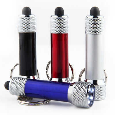 Mini Porte-Clés LED Urgence - Lampe Torche Aluminium Ultra-Légère - Camp de Base Farzen