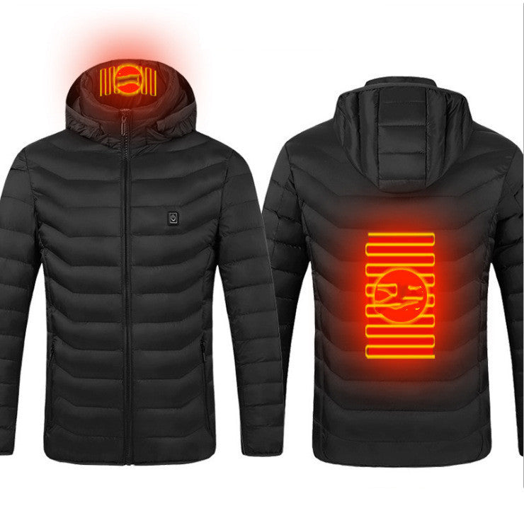 Veste Chauffante USB Homme Hiver - Thermique Coton - Camp de Base Farzen