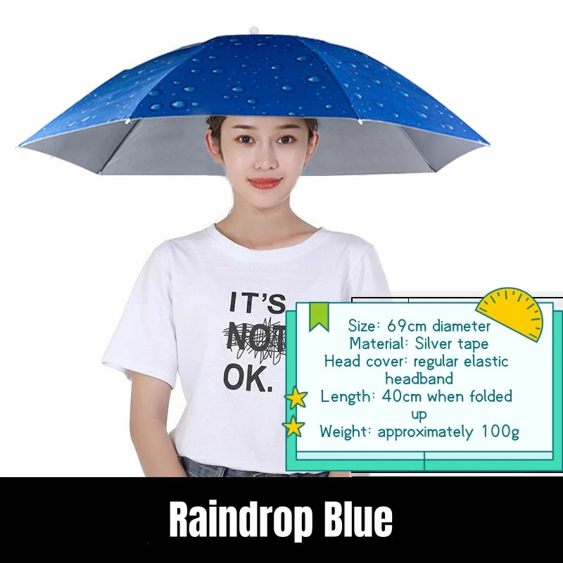 Parapluie Portable Anti-UV - Pliable Voyage Camping - Camp de Base Farzen