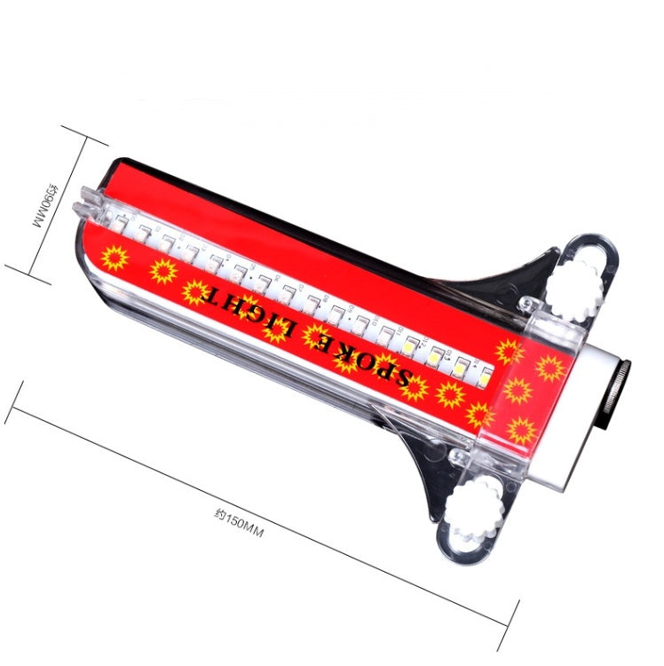 Feux Vélo LED Jante 32 Motifs - Éclairage Étanche Coloré - Camp de Base Farzen