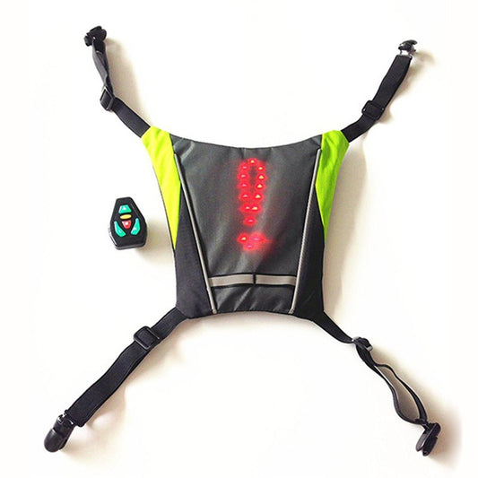 Gilet Signalisation LED Cyclisme - Haute Visibilité Nuit - Camp de Base Farzen