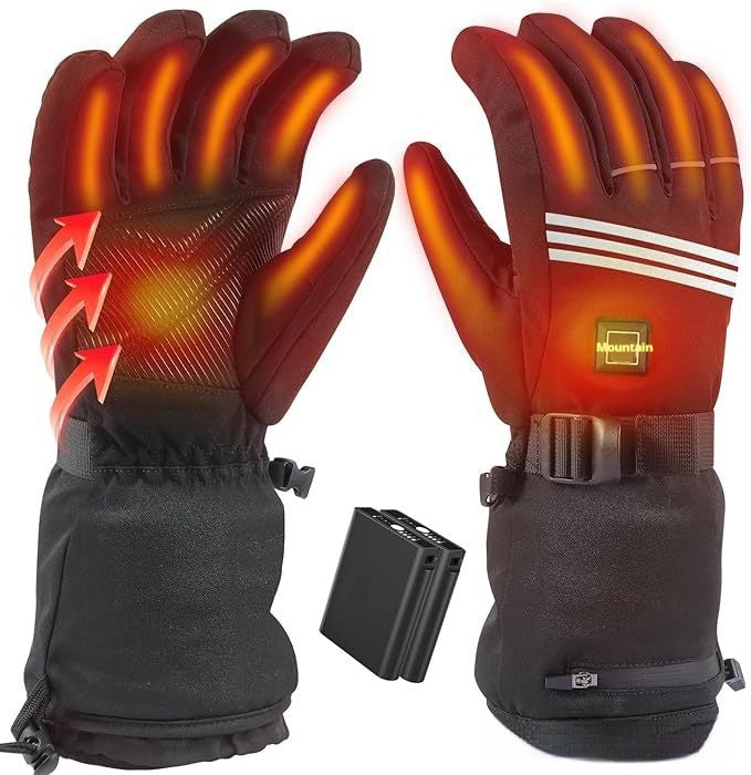 Gants Chauffants Cyclisme Hiver - Thermiques Épais - Camp de Base Farzen