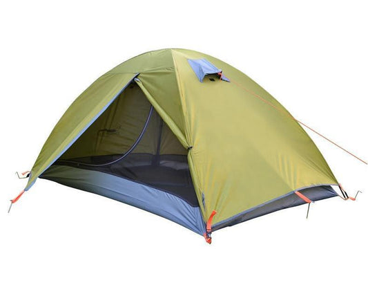 Tente Camping Ultra-Légère 2 Places - Double Couche Fibre de Verre 1,8kg - Camp de Base Farzen