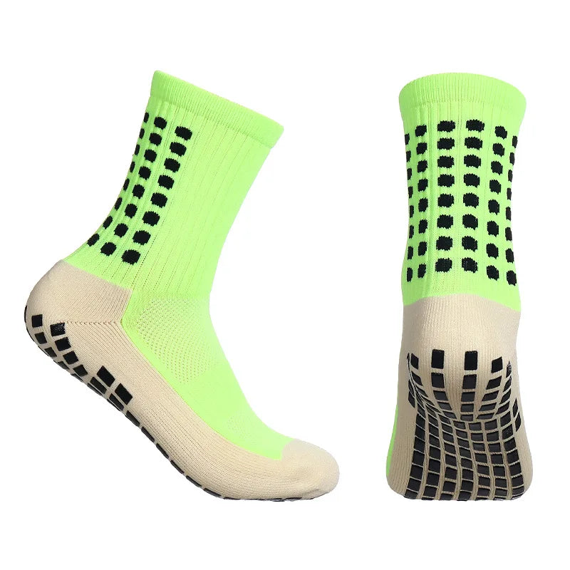 Chaussettes Sport Antidérapantes - Hommes Femmes Football Entraînement - Camp de Base Farzen