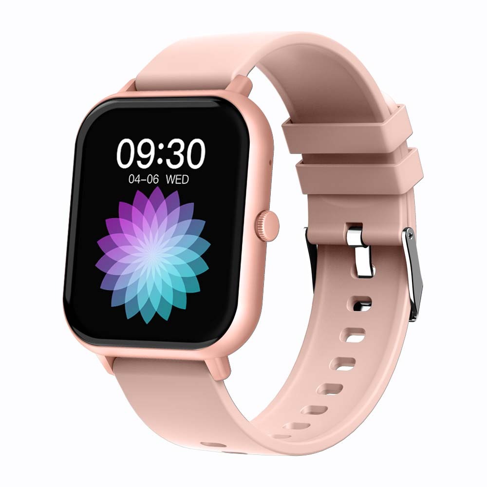 Montre Connectée Carrée Femme - Bluetooth Fitness Étanche - Camp de Base Farzen