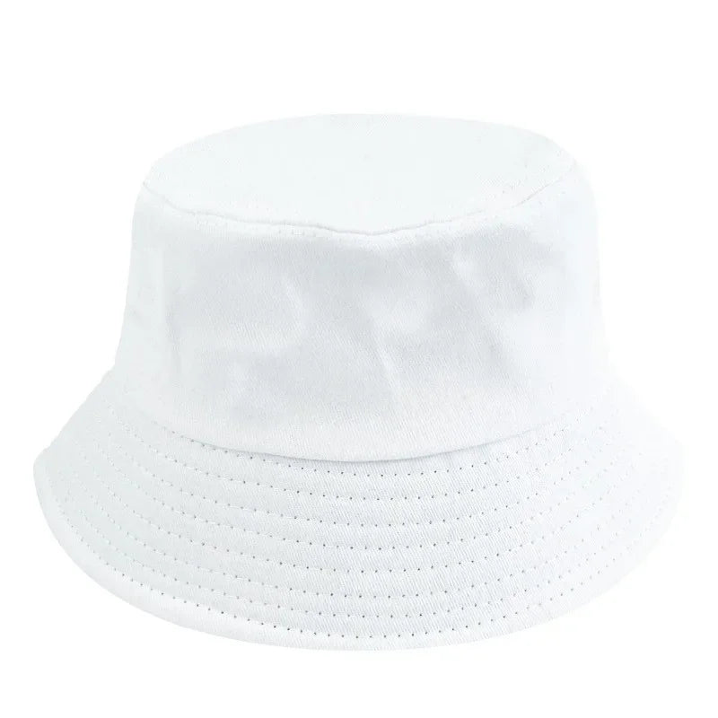 Chapeau Bob Personnalisable Coton - Logo Brodé Impression 21 Coloris Été - Camp de Base Farzen