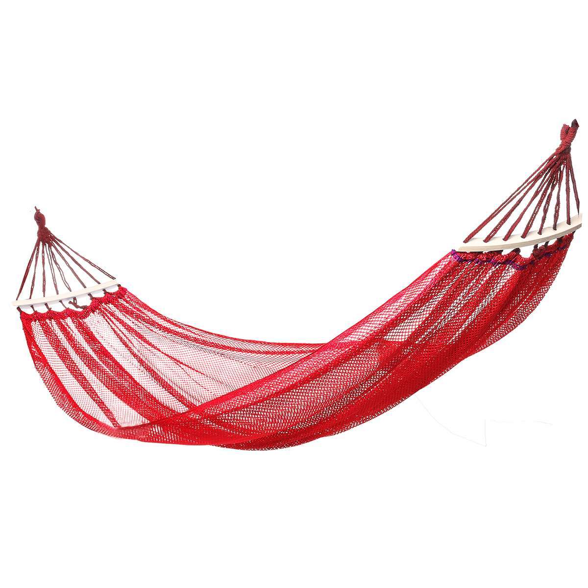 Hamac Camping Nylon Arc-en-Ciel - Portable 190x130cm Résistant - Camp de Base Farzen
