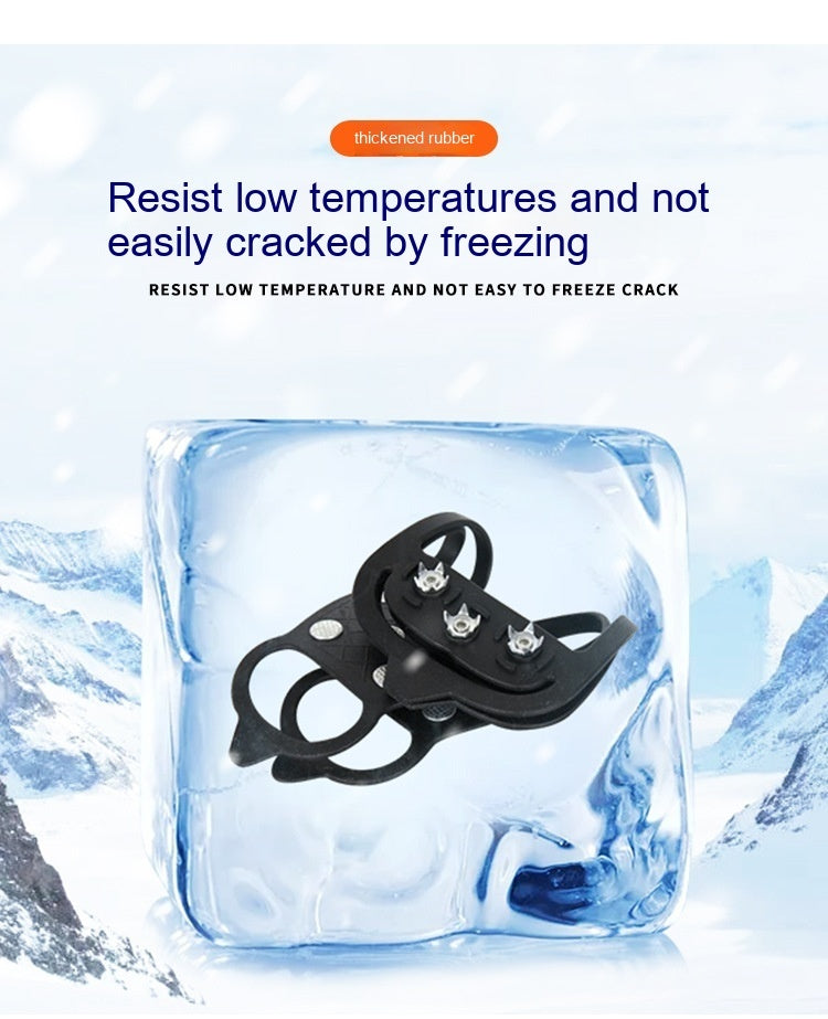 Pointes Escalade 8 Dents - Crampons Glace Neige - Camp de Base Farzen