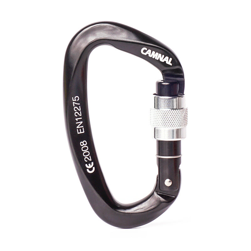 Mousquetons Escalade Pro Aluminium 7075 Sécurité 25kN Ultra-Léger - Camp de Base Farzen