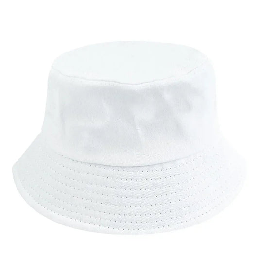 Chapeau Bob Personnalisable Coton - Logo Brodé Impression 21 Coloris Été - Camp de Base Farzen