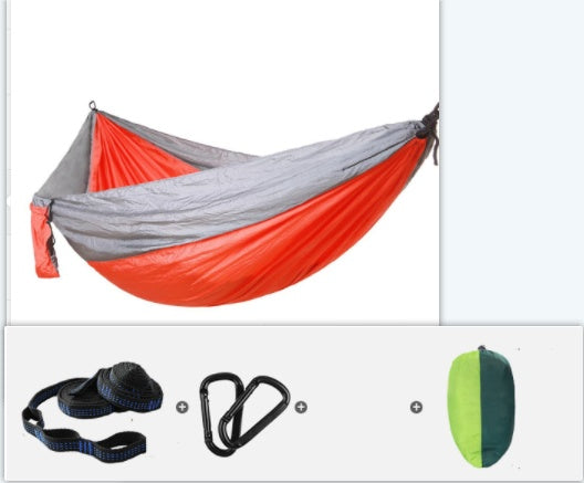 Hamac Double Randonnée Nylon Parachute - 2 Personnes Ultra-Léger 600g - Camp de Base Farzen