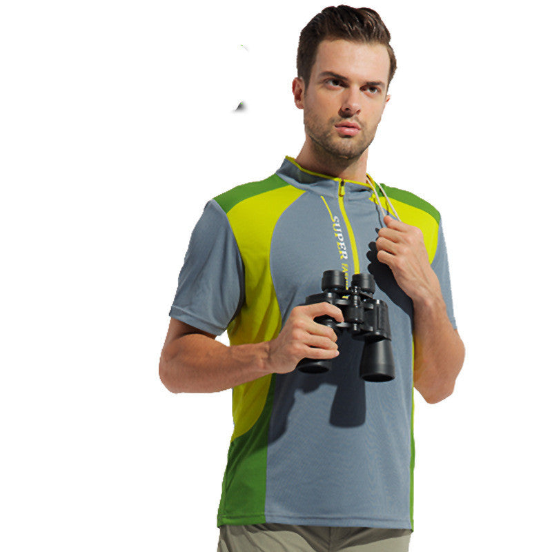 T-shirt Séchage Rapide Unisexe - Col Rond Outdoor Automne 430g - Camp de Base Farzen