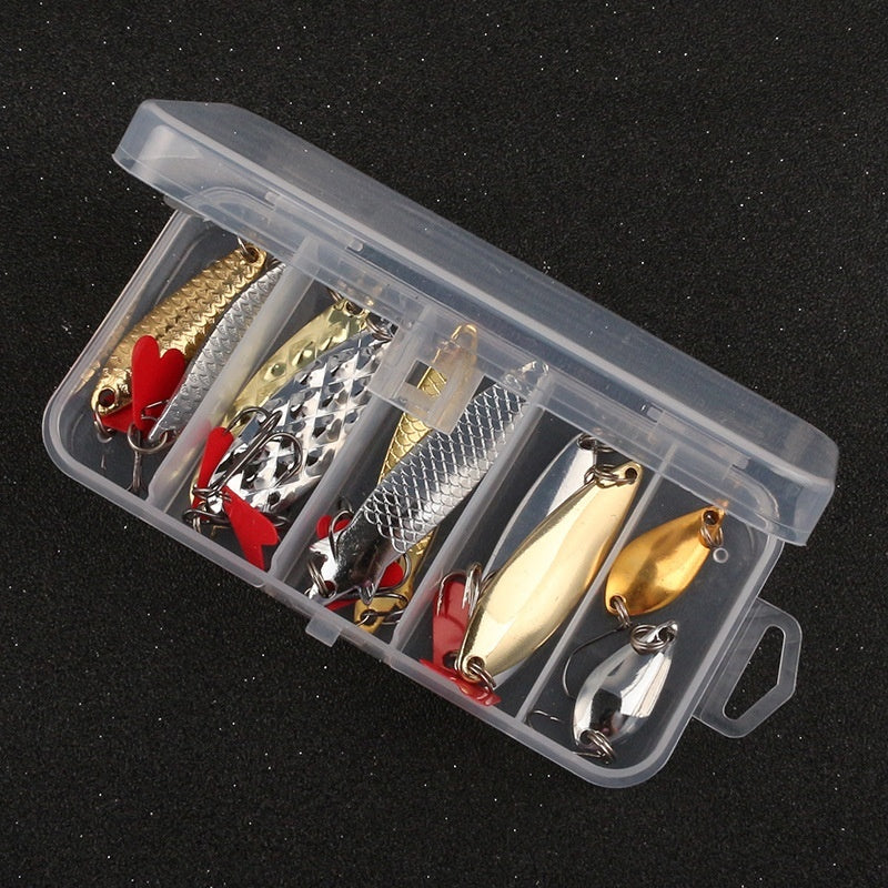 Kit Leurres Paillettes Ananas 11/21/36 - Métal Pêche - Camp de Base Farzen