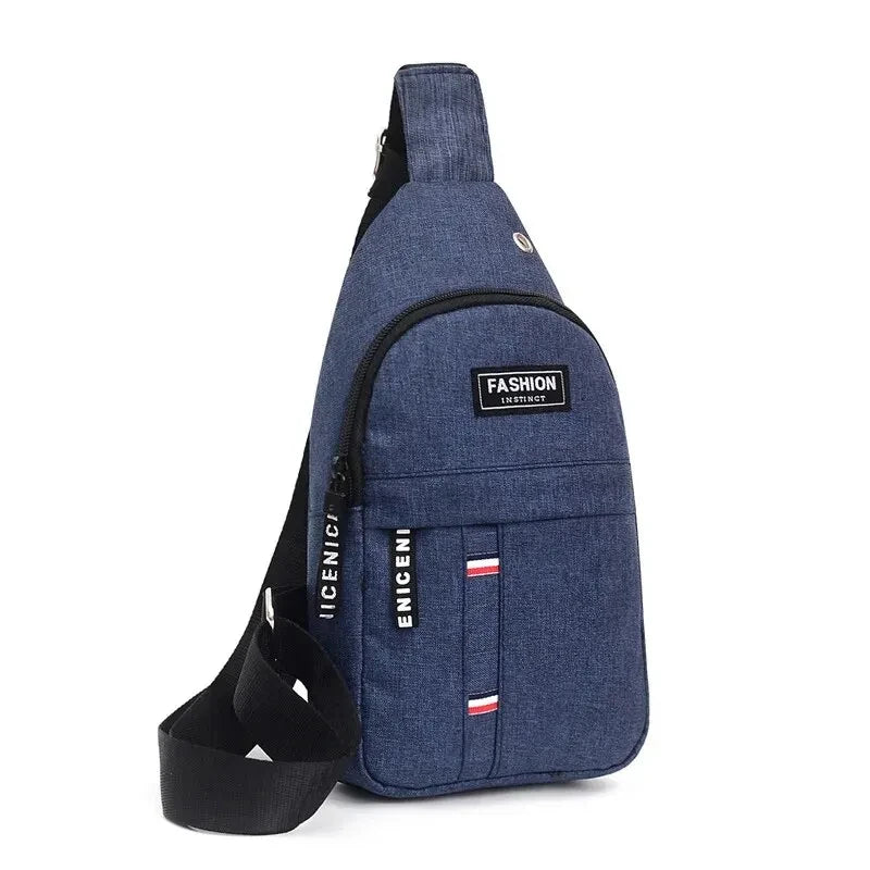 Poche Poitrine Bandoulière Réglable - Tissu Oxford Mixte Outdoor - Camp de Base Farzen