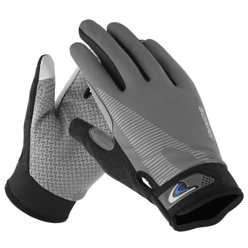 Gants Cyclisme Nylon Protection Solaire - Anti-Chocs - Camp de Base Farzen