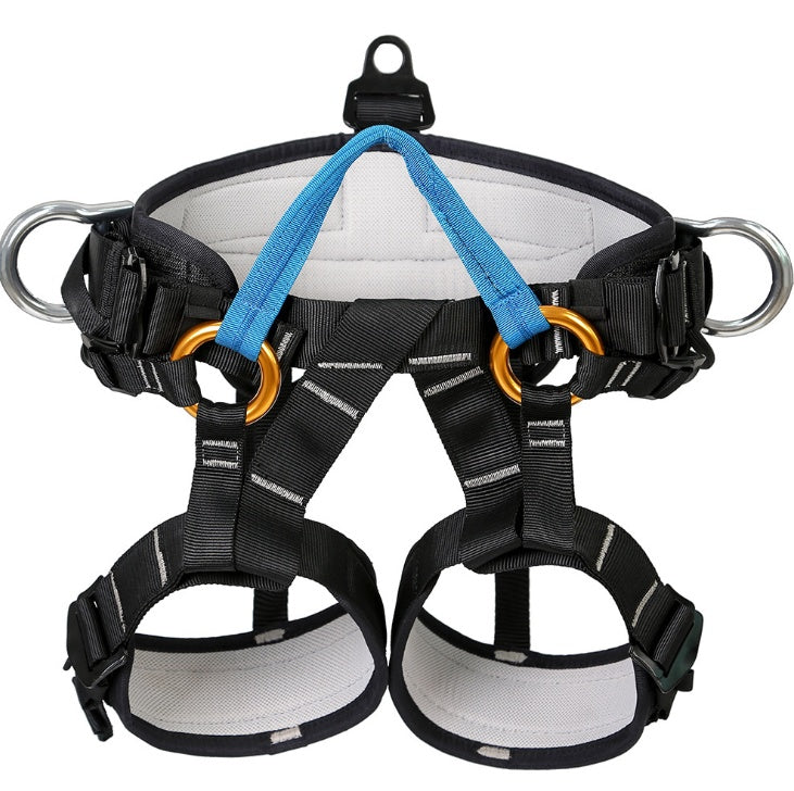 Baudrier Escalade Randonnée Alpinisme - Sécurité Polyester Demi-Corps - Camp de Base Farzen