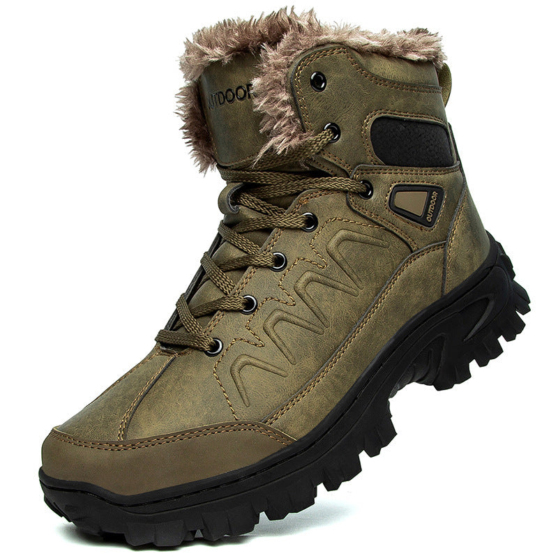 Chaussures Montantes Homme Hiver - Grande Taille 39-48 - Camp de Base Farzen