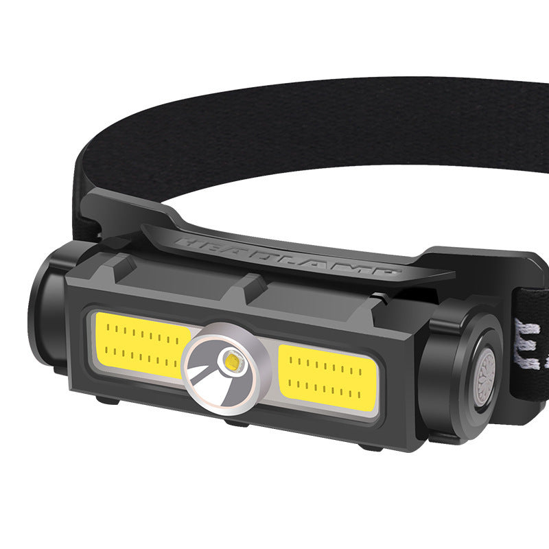 Lampe Frontale COB LED 180° | Grand Angle Rechargeable | Pêche & Camping - Camp de Base Farzen
