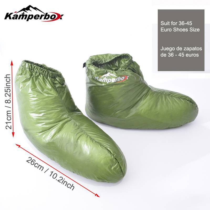 Chaussons Duvet AQ3 500g - Camp de Base Farzen