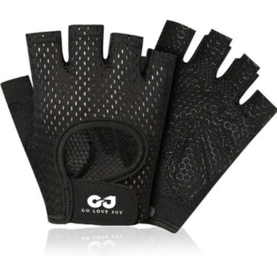 Gants Cyclisme Maille Fine Respirants - Demi-Doigts Été - Camp de Base Farzen