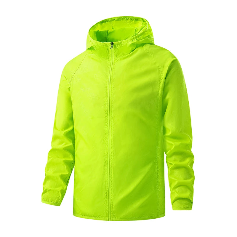 Veste Imperméable Randonnée - Coupe-Vent Anti-UV Mixte - Camp de Base Farzen