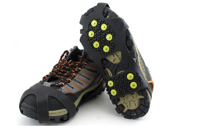 Crampons Antidérapants Chaussures - Sécurité Hiver Extérieur 150g - Camp de Base Farzen