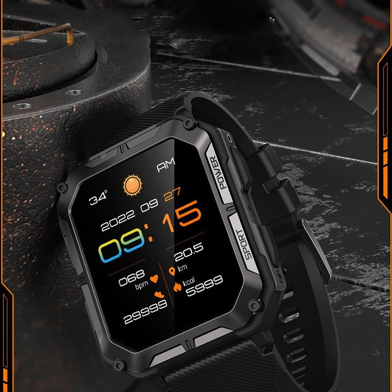 Montre Connectée Sport Bluetooth - Appels Outdoor - Camp de Base Farzen