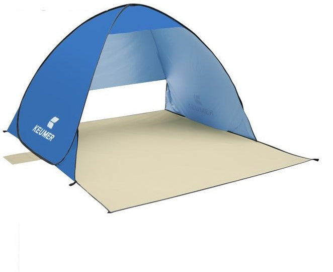 Tente de Plage Automatique Anti-UV - Protection Solaire Instantanée - Camp de Base Farzen