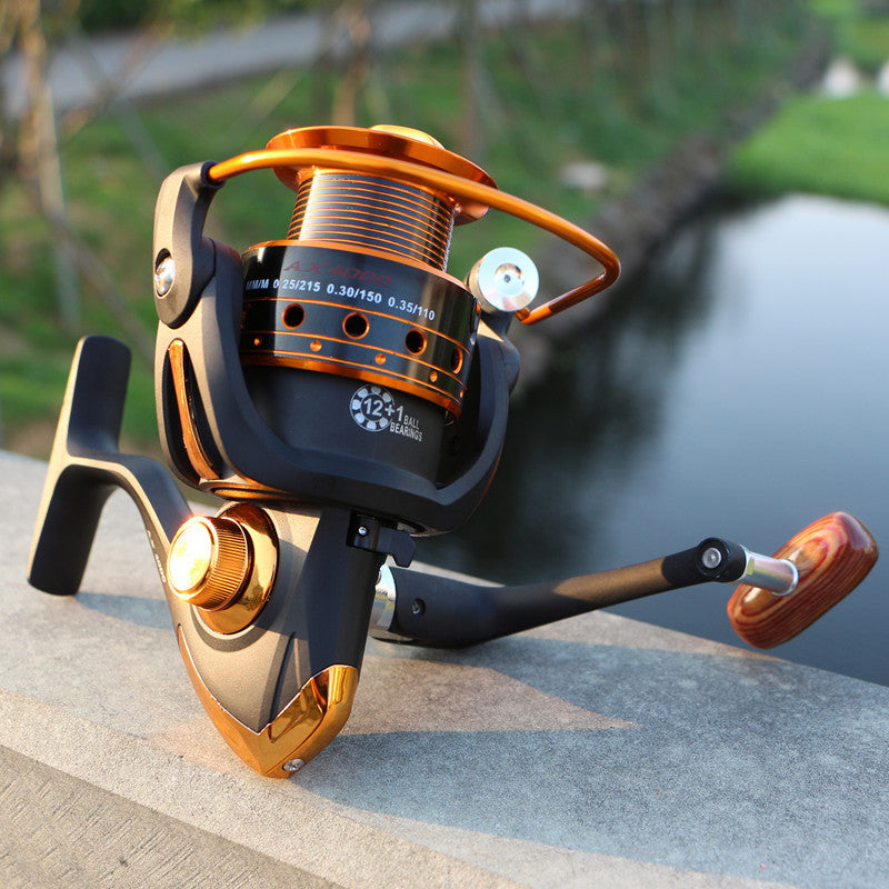 Moulinet Spinning Métal - Eau Douce et Mer - Camp de Base Farzen