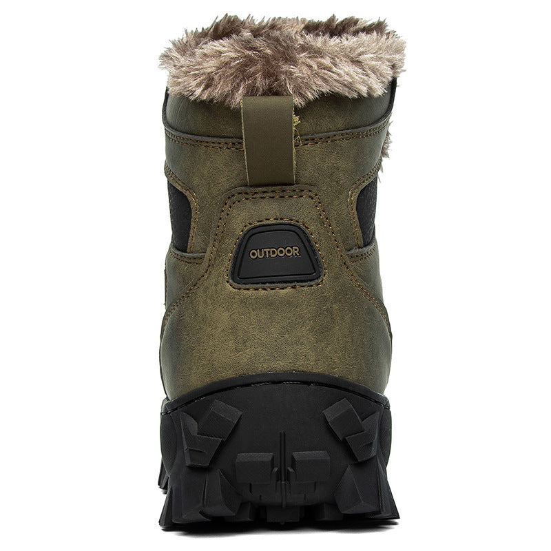 Chaussures Montantes Homme Hiver - Grande Taille 39-48 - Camp de Base Farzen
