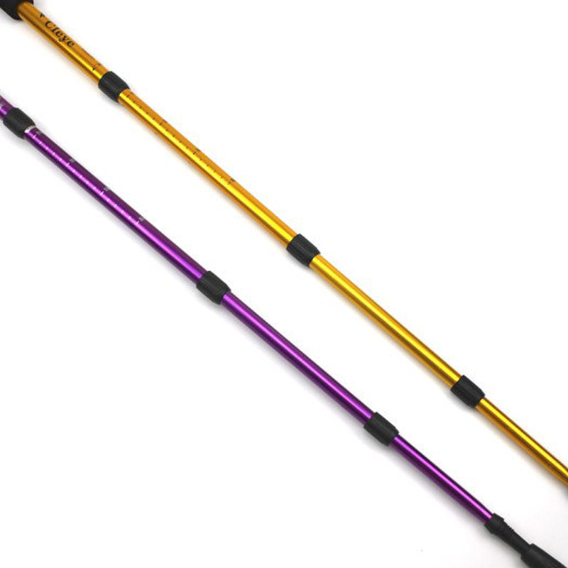 Bâton Randonnée Aluminium Poignée T Anti-Choc - 370g - Camp de Base Farzen