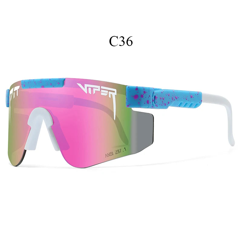 Lunettes Sport Cyclisme Style Pit Viper UV400 - Mixte Outdoor Running - Camp de Base Farzen