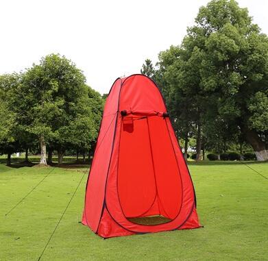 Tente Douche Portable Camping - Abri Privé Multifonction 120x190cm - Camp de Base Farzen