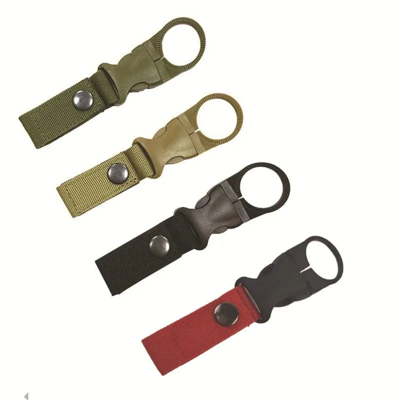 Mousqueton Sangle Sac à Dos - Porte-Bouteille Fixation Rapide - Camp de Base Farzen