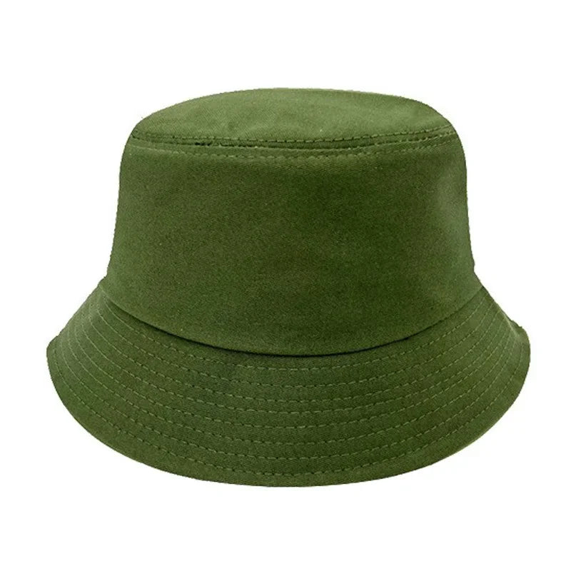 Chapeau Bob Personnalisable Coton - Logo Brodé Impression 21 Coloris Été - Camp de Base Farzen
