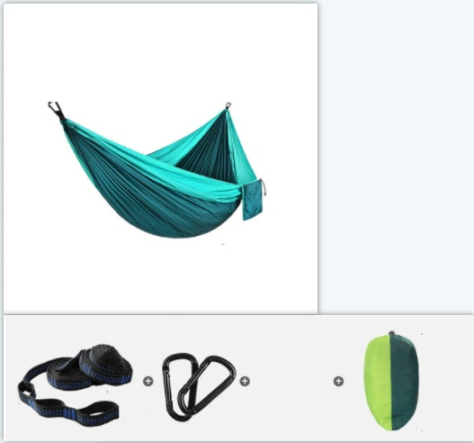 Hamac Double Randonnée Nylon Parachute - 2 Personnes Ultra-Léger 600g - Camp de Base Farzen