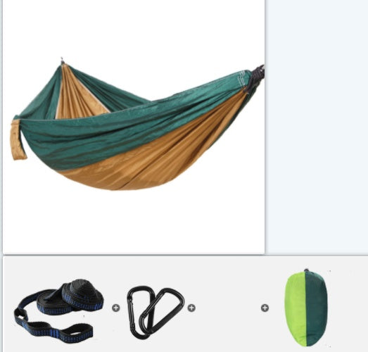 Hamac Double Randonnée Nylon Parachute - 2 Personnes Ultra-Léger 600g - Camp de Base Farzen